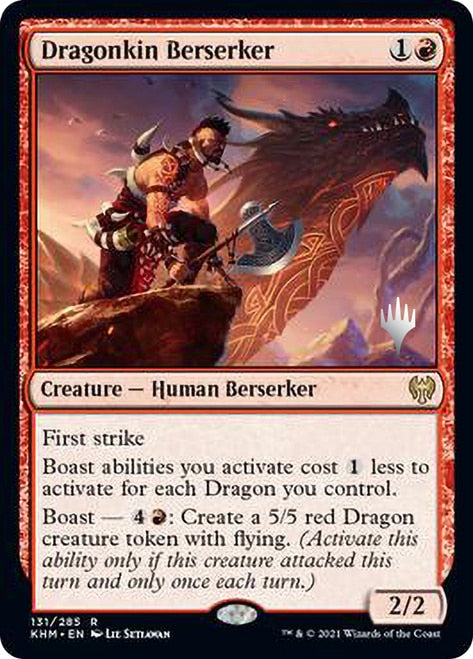 Dragonkin Berserker [Kaldheim Promo Pack] | Good Games North
