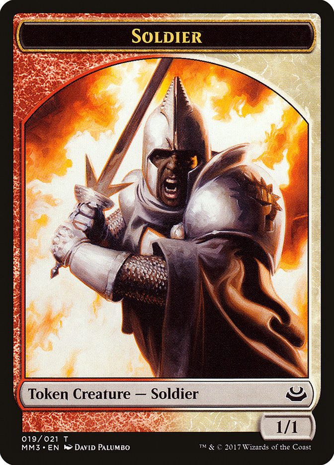 Soldier (019/021) [Modern Masters 2017 Tokens] | Good Games North