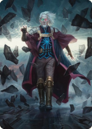 Urza, Planeswalker Art Card [The Brothers' War Art Series] | Good Games North