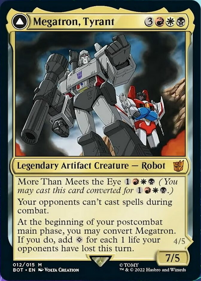 Megatron, Tyrant // Megatron, Destructive Force [Universes Beyond: Transformers] | Good Games North