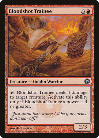 Bloodshot Trainee [Scars of Mirrodin] | Good Games North