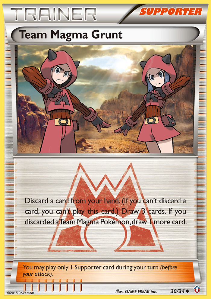 Team Magma Grunt (30/34) [XY: Double Crisis] | Good Games North