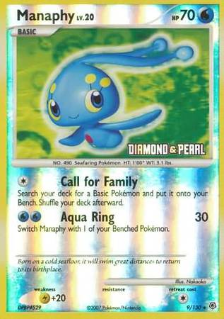 Manaphy (9/130) [Burger King Promos: 2008 Collection] | Good Games North