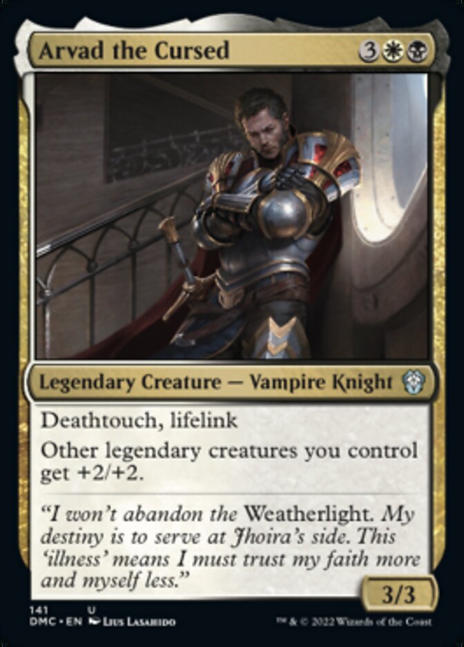 Arvad the Cursed [Dominaria United Commander] | Good Games North