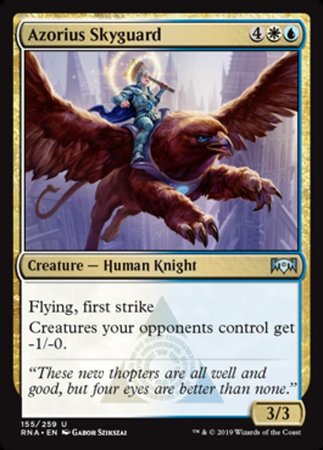 Azorius Skyguard [Ravnica Allegiance] | Good Games North