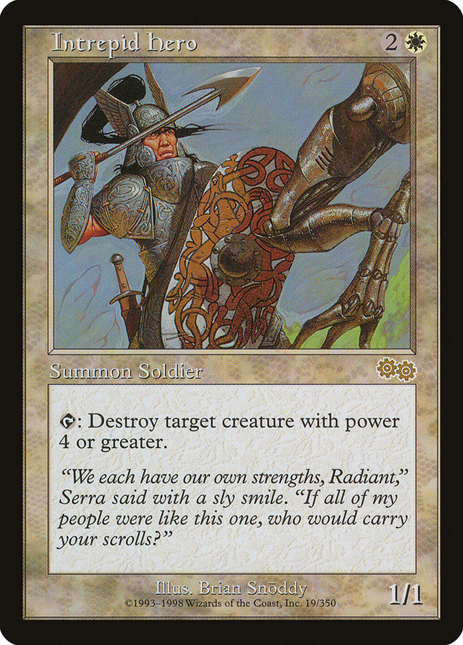 Intrepid Hero [Urza's Saga] | Good Games North