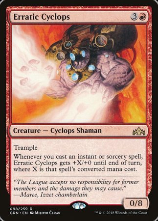 Erratic Cyclops [Guilds of Ravnica] | Good Games North