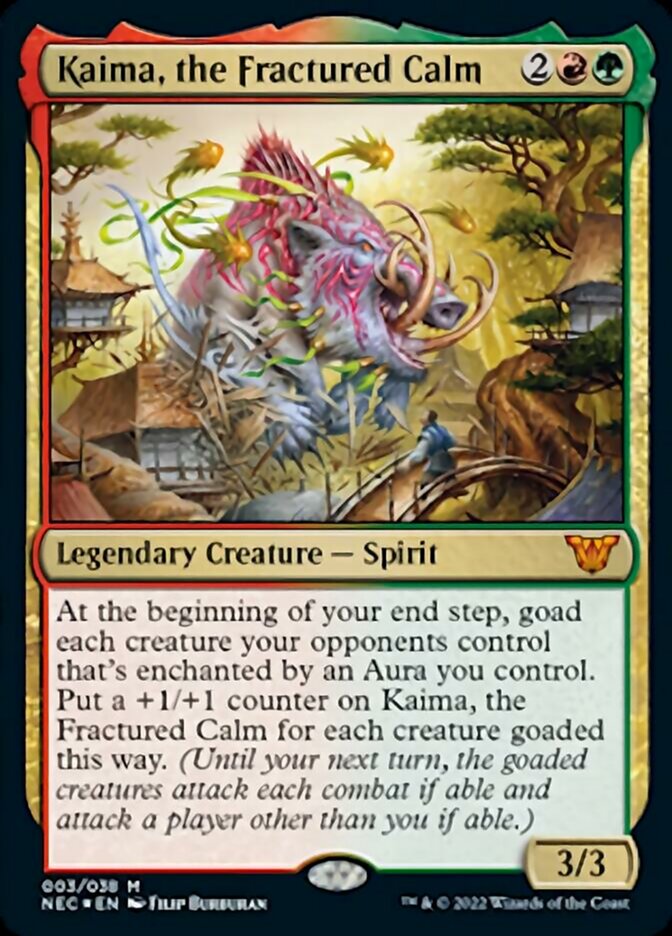 Kaima, the Fractured Calm [Kamigawa: Neon Dynasty Commander] | Good Games North