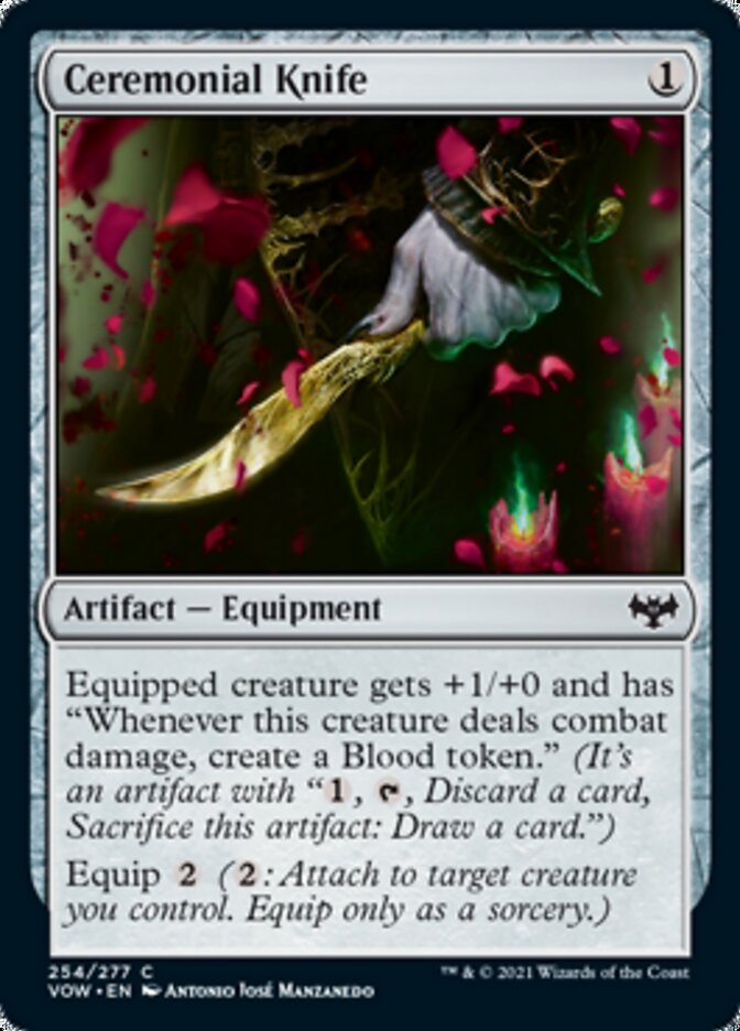 Ceremonial Knife [Innistrad: Crimson Vow] | Good Games North
