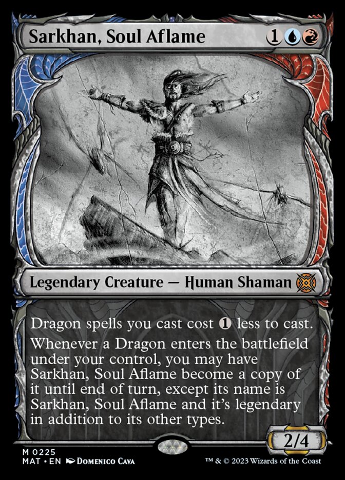 Sarkhan, Soul Aflame (Showcase Halo Foil) [March of the Machine: The Aftermath] | Good Games North