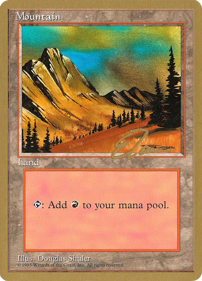 Mountain (et375) (Eric Tam) [Pro Tour Collector Set] | Good Games North