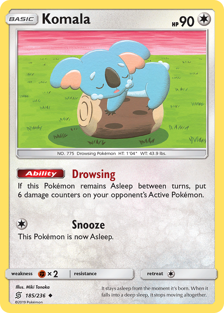 Komala (185/236) [Sun & Moon: Unified Minds] | Good Games North