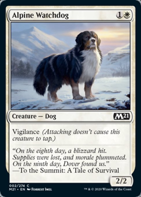 Alpine Watchdog [Core Set 2021] | Good Games North