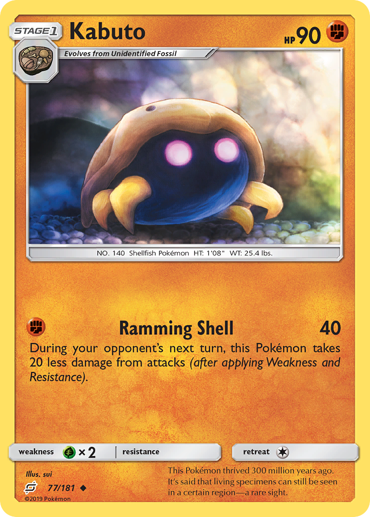 Kabuto (77/181) [Sun & Moon: Team Up] | Good Games North