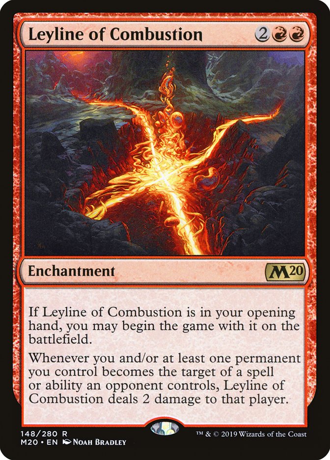 Leyline of Combustion [Core Set 2020] | Good Games North