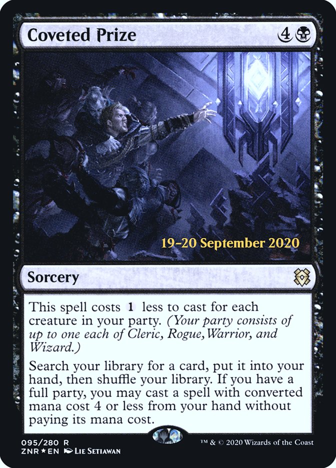 Coveted Prize  [Zendikar Rising Prerelease Promos] | Good Games North