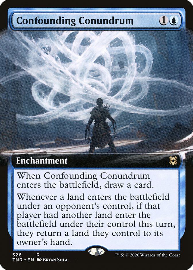 Confounding Conundrum (Extended Art) [Zendikar Rising] | Good Games North