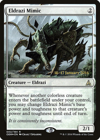 Eldrazi Mimic [Oath of the Gatewatch Promos] | Good Games North