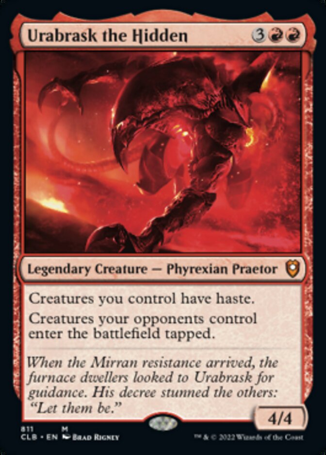 Urabrask the Hidden [Commander Legends: Battle for Baldur's Gate] | Good Games North