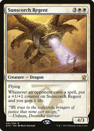 Sunscorch Regent [Dragons of Tarkir] | Good Games North