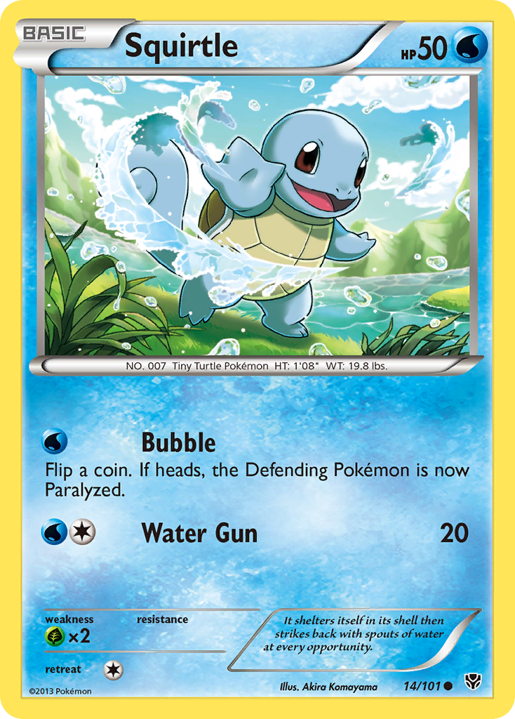 Squirtle (14/101) [Black & White: Plasma Blast] | Good Games North