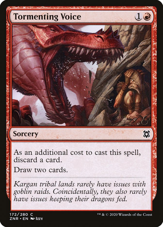Tormenting Voice [Zendikar Rising] | Good Games North