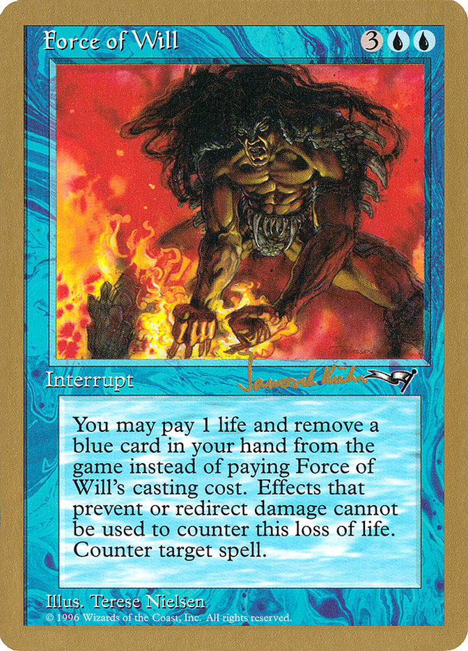 Force of Will (Janosch Kuhn) [World Championship Decks 1997] | Good Games North