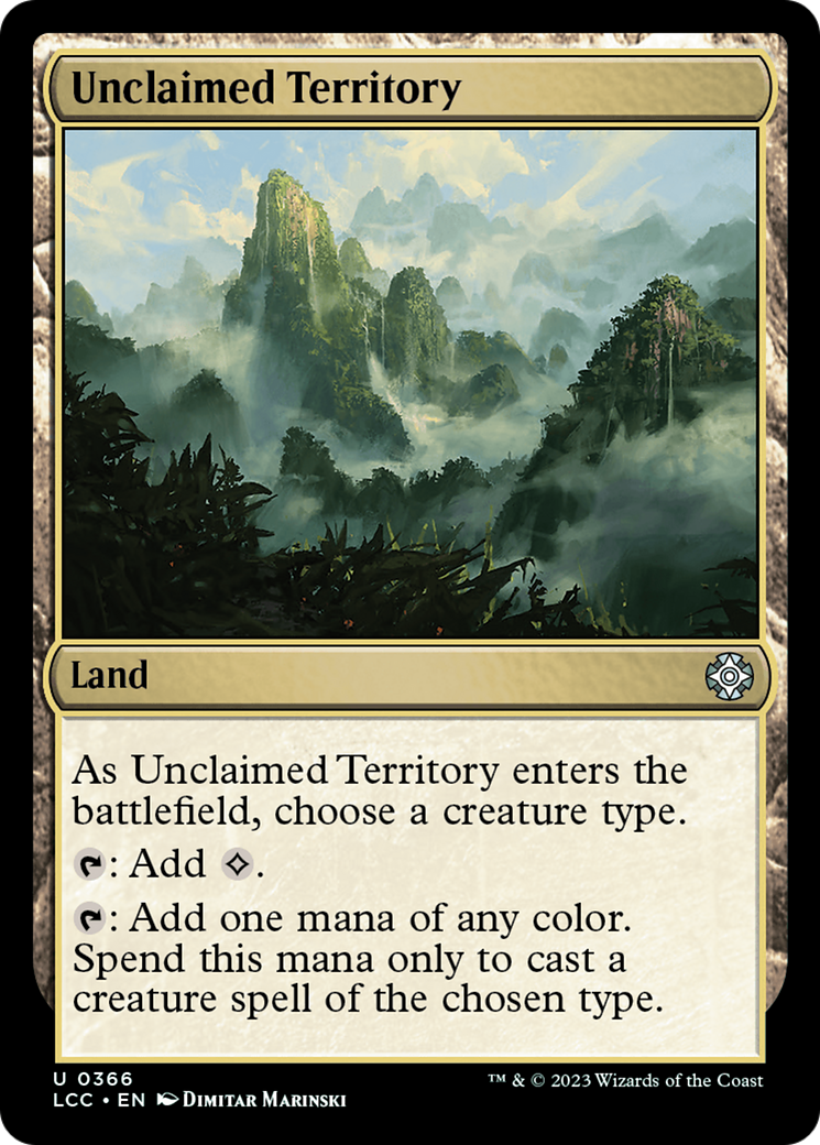 Unclaimed Territory [The Lost Caverns of Ixalan Commander] | Good Games North