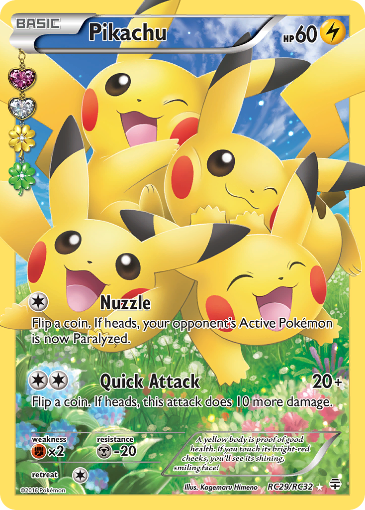 Pikachu (RC29/RC32) [XY: Generations] | Good Games North