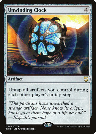 Unwinding Clock [Commander 2018] | Good Games North