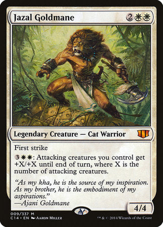 Jazal Goldmane [Commander 2014] | Good Games North
