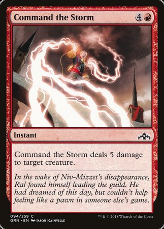 Command the Storm [Guilds of Ravnica] | Good Games North