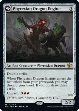 Phyrexian Dragon Engine [The Brothers' War] | Good Games North