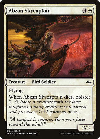 Abzan Skycaptain [Fate Reforged] | Good Games North