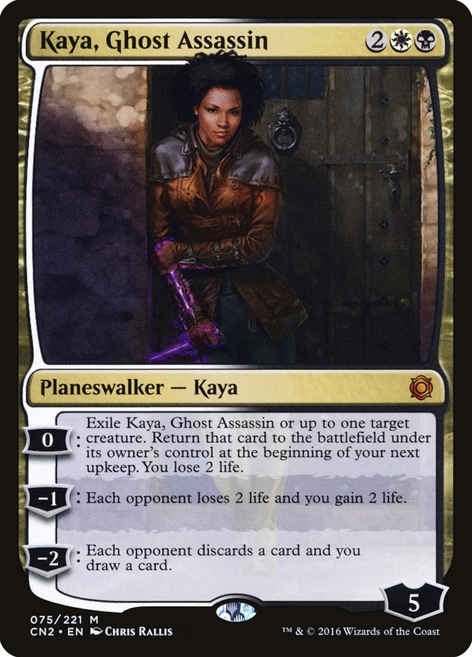 Kaya, Ghost Assassin (075/221) [Conspiracy: Take the Crown] | Good Games North
