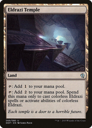 Eldrazi Temple [Duel Decks: Zendikar vs. Eldrazi] | Good Games North