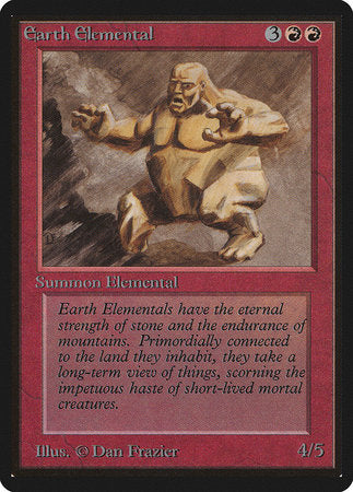 Earth Elemental [Limited Edition Beta] | Good Games North