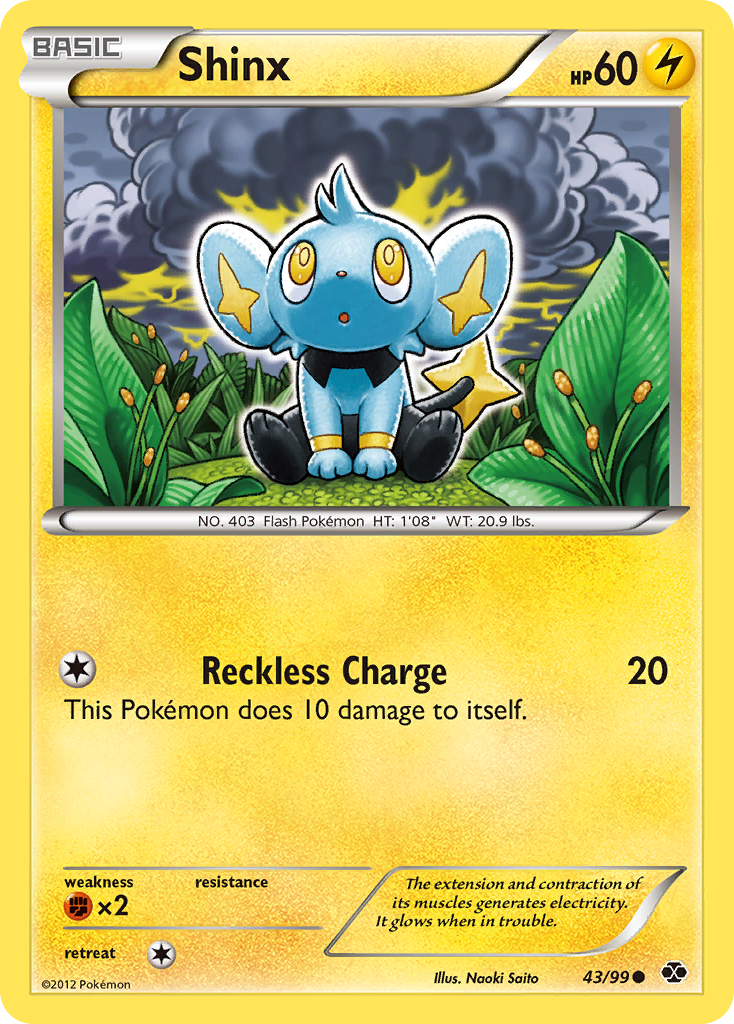 Shinx (43/99) [Black & White: Next Destinies] | Good Games North
