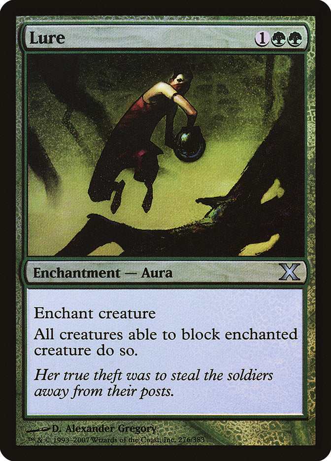 Lure (Premium Foil) [Tenth Edition] | Good Games North