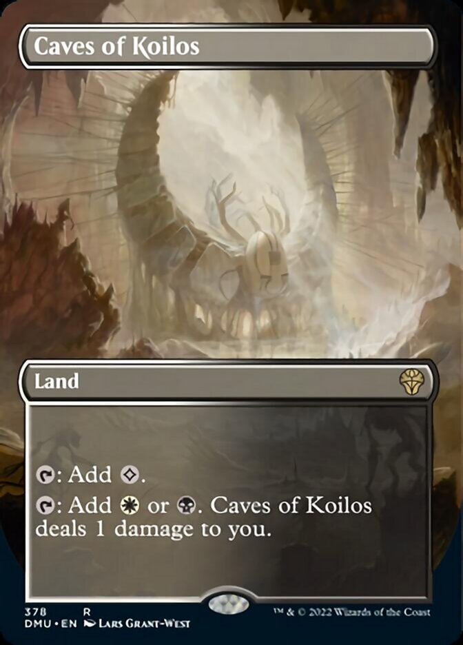 Caves of Koilos (Borderless Alternate Art) [Dominaria United] | Good Games North