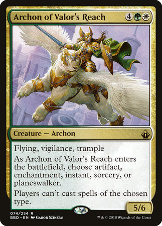 Archon of Valor's Reach [Battlebond] | Good Games North