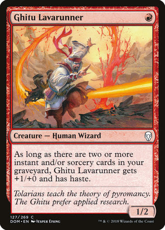 Ghitu Lavarunner [Dominaria] | Good Games North