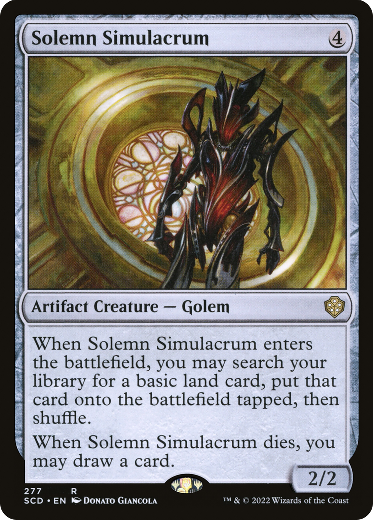 Solemn Simulacrum [Starter Commander Decks] | Good Games North