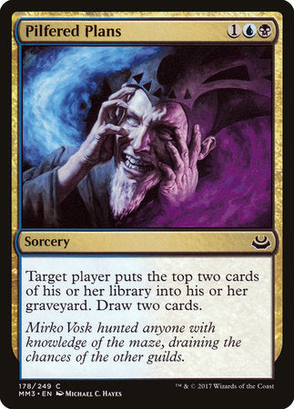 Pilfered Plans [Modern Masters 2017] | Good Games North