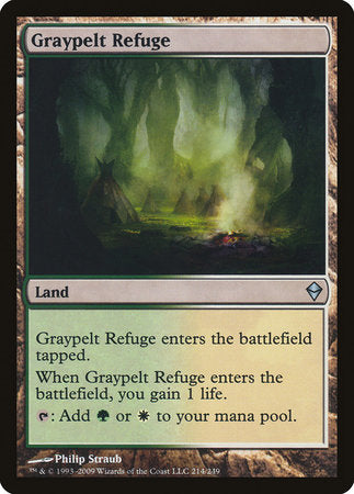 Graypelt Refuge [Zendikar] | Good Games North