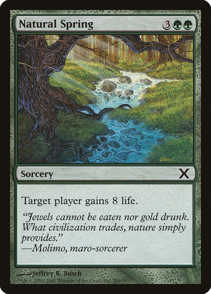 Natural Spring [Tenth Edition] | Good Games North