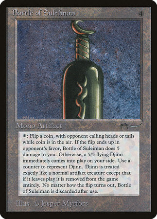 Bottle of Suleiman [Arabian Nights] | Good Games North