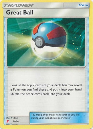 Great Ball (21/30) [Sun & Moon: Trainer Kit - Lycanroc] | Good Games North
