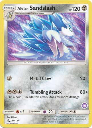 Alolan Sandslash (SM127) (Deck Exclusive #16) [Sun & Moon: Trainer Kit - Alolan Sandslash] | Good Games North
