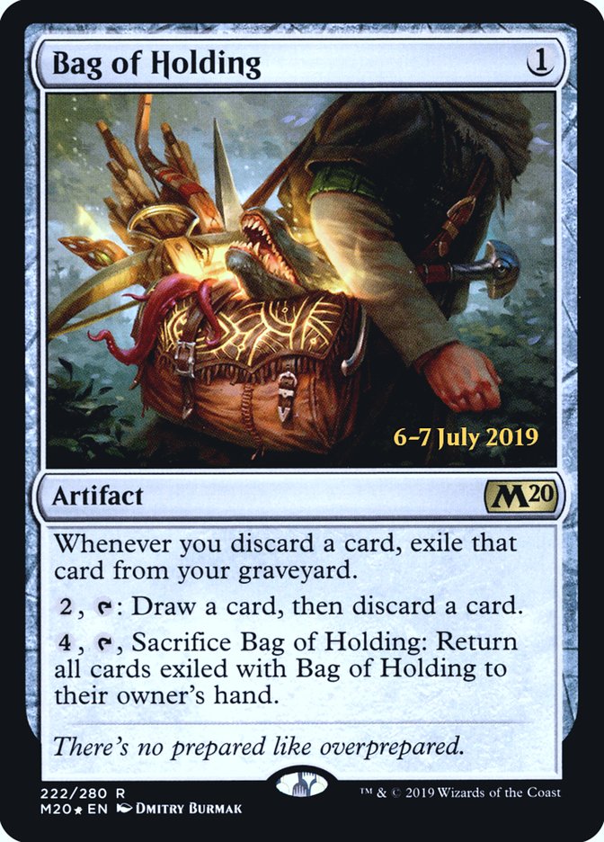 Bag of Holding  [Core Set 2020 Prerelease Promos] | Good Games North
